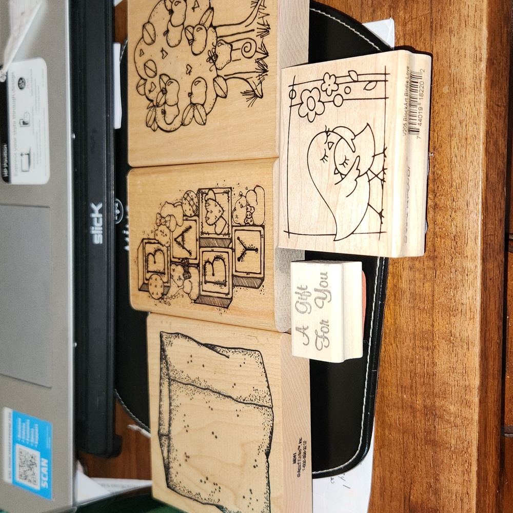 Rubber Stamp set.